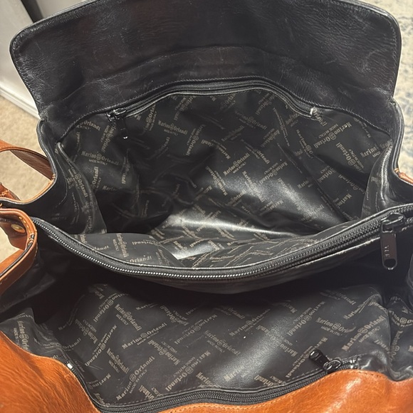 Marino Orlandi Black and Brown Shoulder Bag - Picture 6 of 8